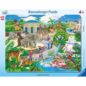 Ravensburger (06661) - "Visite du zoo" - 45 pièces