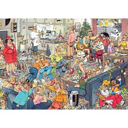 Jumbo (19024) - Jan van Haasteren: "Réveillon du Nouvel An" - 1000 pièces
