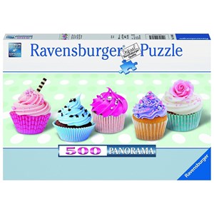 Ravensburger (14803) - "Sugary Sweet Cupcakes" - 500 pièces