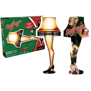 Aquarius (75014) - "A Christmas Story - Leg Lamp and Collage" - 600 pièces