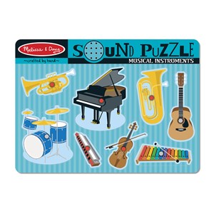 Melissa and Doug (732) - "Musical Instruments" - 8 pièces