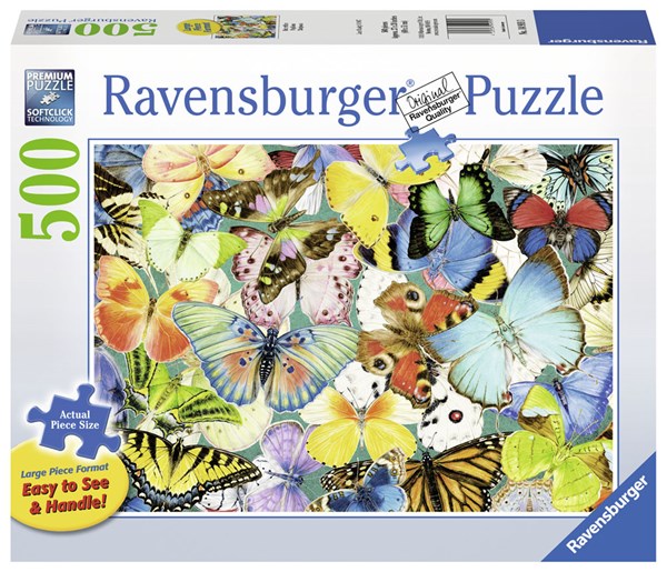 Ravensburger (14919) - "Butterflies" - 500 pièces