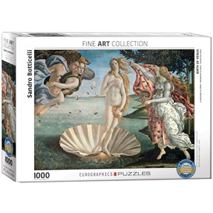 Eurographics (6000-5001) - Sandro Botticelli: "La naissance de Venus" - 1000 pièces