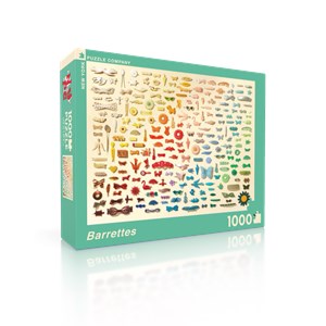 New York Puzzle Co (CO121) - "Barrette Collection" - 1000 pièces