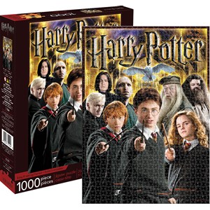 Aquarius (65291) - "Harry Potter Collage" - 1000 pièces