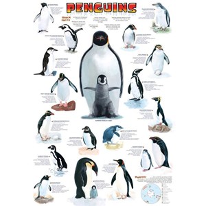 Eurographics (6100-0044) - "Penguins" - 100 pièces