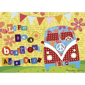 Educa (16278) - "Life is a Beautiful Adventure" - 500 pièces