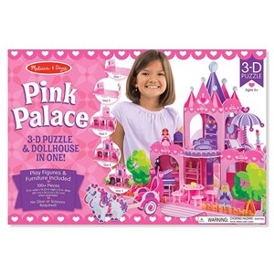 Melissa and Doug (9462) - "Pink Palace" - 100 pièces