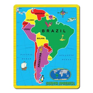 A Broader View (652) - "South America (The Continent Puzzle)" - 35 pièces
