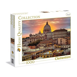 Clementoni (39341) - "Rome at the Sunset" - 1000 pièces