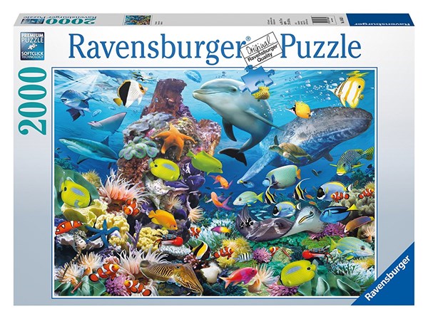 Ravensburger (16682) - Howard Robinson: "Underwater" - 2000 pièces