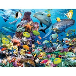 Ravensburger (16682) - Howard Robinson: "Underwater" - 2000 pièces