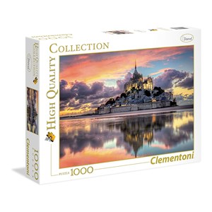 Clementoni (39367) - "Mont Saint-Michel" - 1000 pièces