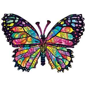 SunsOut (97260) - "Stained Glass Butterfly" - 1000 pièces