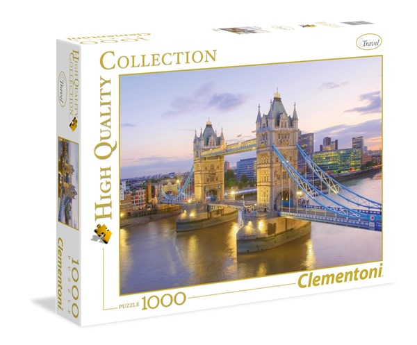 Clementoni (39022) - "Tower Bridge de Londres au Crépuscule" - 1000 pièces