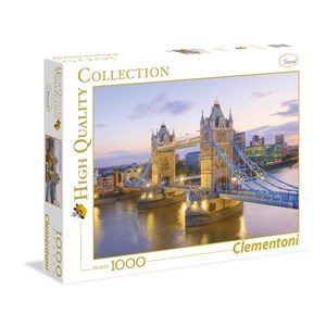 Clementoni (39022) - "Tower Bridge de Londres au Crépuscule" - 1000 pièces