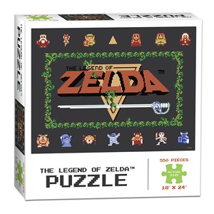 USAopoly (PZ005-462) - "The Legend of Zelda™ Classic" - 550 pièces