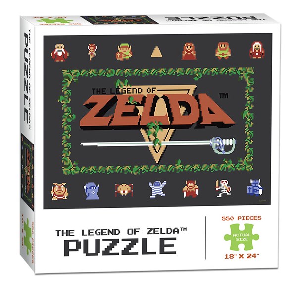 USAopoly (PZ005-462) - "The Legend of Zelda™ Classic" - 550 pièces
