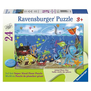 Ravensburger (05430) - "Underwater Treasure" - 24 pièces