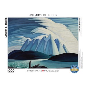 Eurographics (6000-0924) - Lawren S. Harris: "Lake and Mountains" - 1000 pièces