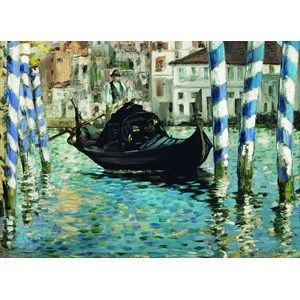 Eurographics (6000-0828) - Edouard Manet: "Le Grand Canal, Venedig" - 1000 pièces