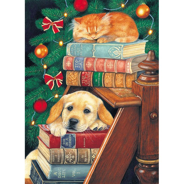 SunsOut (59610) - Avril Haynes: "A Break in the Decorating" - 1000 pièces