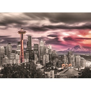 Eurographics (6000-0660) - "Seattle City Skyline" - 1000 pièces