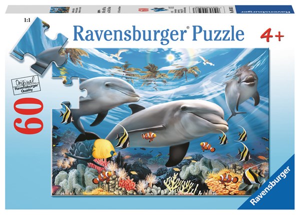 Ravensburger (09593) - Howard Robinson: "Caribbean Smile" - 60 pièces