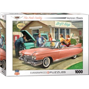 Eurographics (6000-0955) - "The Pink Caddy" - 1000 pièces