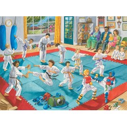 Ravensburger (10968) - "Martial Arts Class" - 100 pièces