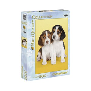 Clementoni (30356) - "Nice Beagles" - 500 pièces