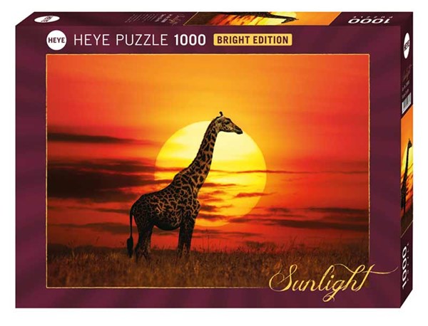 Heye (29688) - "Sunny Giraffe" - 1000 pièces