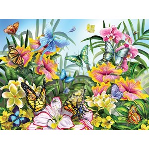 SunsOut (34928) - Lori Schory: "Garden Colors" - 1000 pièces
