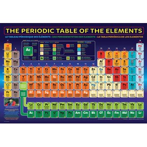 Eurographics (6200-1001) - "The Periodic Table of the Elements" - 200 pièces