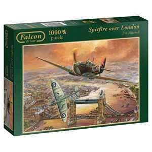 Falcon (11126) - "Spitfire Over London" - 1000 pièces