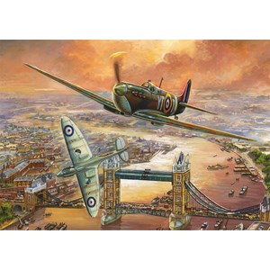 Falcon (11126) - "Spitfire Over London" - 1000 pièces