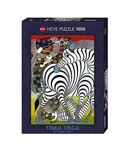 Heye (29425) - Edward Tingatinga: "Zebre" - 1000 pièces