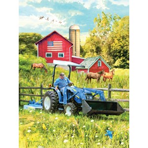 SunsOut (25348) - Greg Giordano: "New Holland Field Day" - 1000 pièces