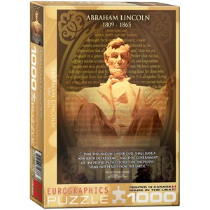 Eurographics (6000-1433) - "Abraham Lincoln" - 1000 pièces