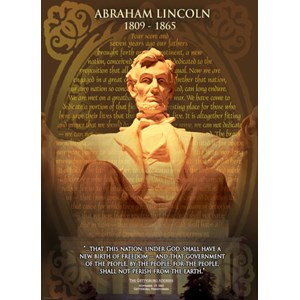 Eurographics (6000-1433) - "Abraham Lincoln" - 1000 pièces