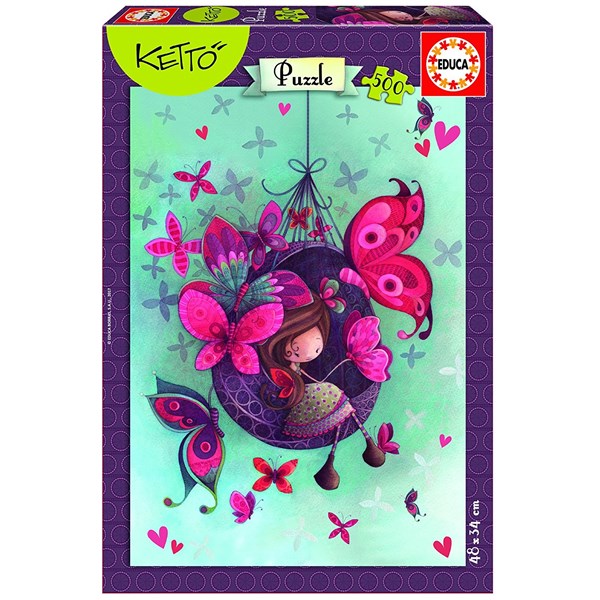 Educa (17092) - Julie St-Onge Drouin: "Fannie" - 500 pièces