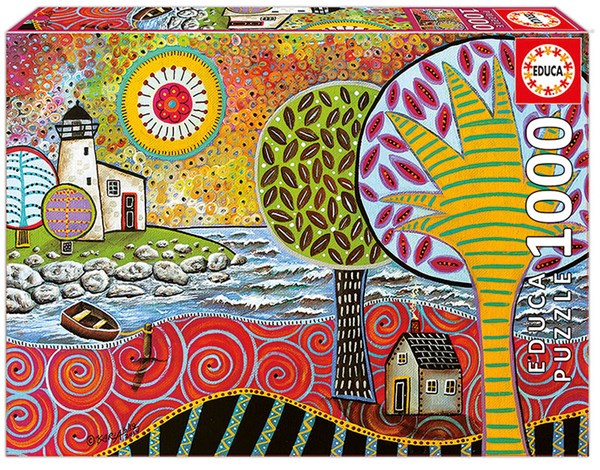 Educa (17115) - Karla Gerard: "Lighthouse 1" - 1000 pièces