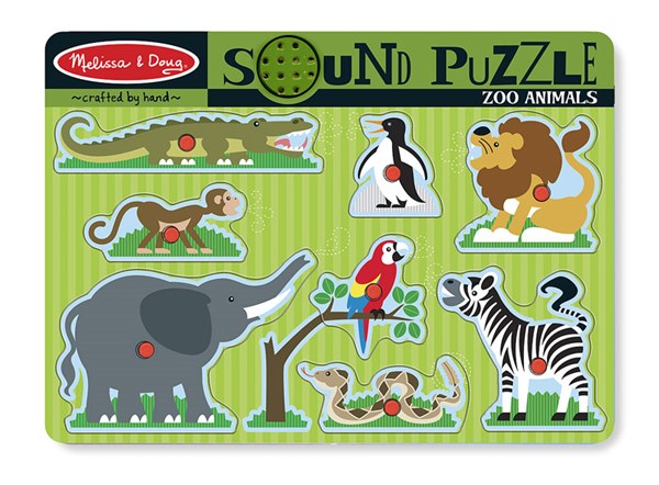 Melissa and Doug (727) - "Zoo Animals" - 8 pièces