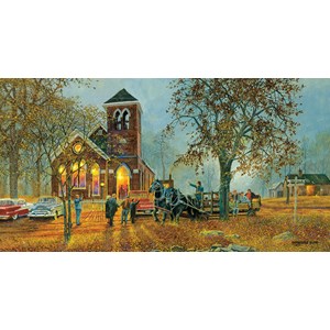 SunsOut (60272) - Dave Barnhouse: "Old Fashioned Hayride" - 1000 pièces
