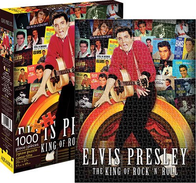 Aquarius (65246) - "Elvis - Albums Collage" - 1000 pièces