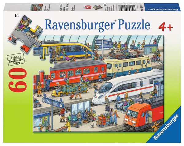 Ravensburger (09610) - "Gare Moderne" - 60 pièces