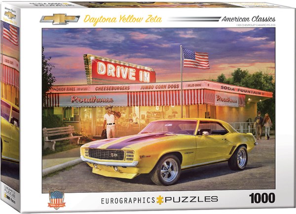 Eurographics (6000-0986) - Greg Giordano: "Daytona Yellow Zeta" - 1000 pièces