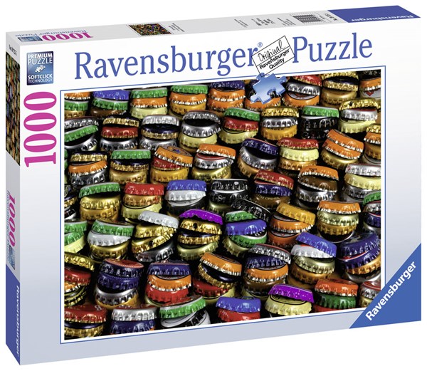 Ravensburger (19725) - "Bottlecap Hills" - 1000 pièces