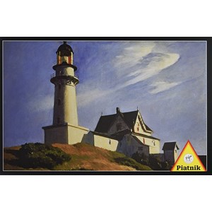 Piatnik (538544) - Edward Hopper: "Lighthouse at Two Lights" - 1000 pièces