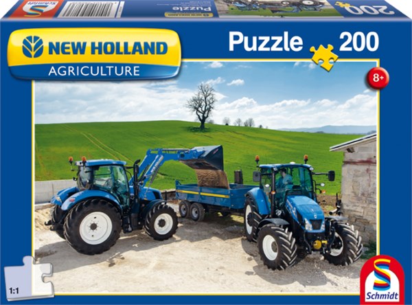 Schmidt Spiele (56083) - "New Holland T9" - 200 pièces